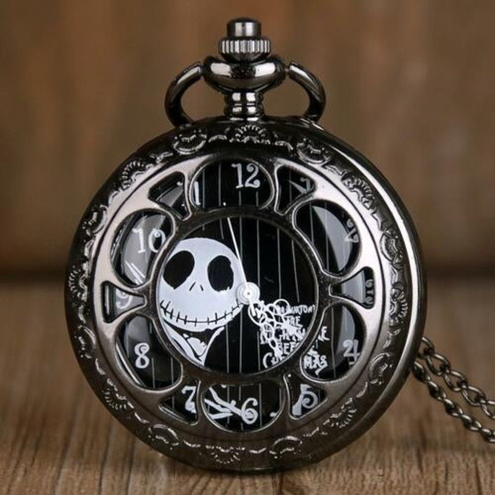 Nightmare Before Christmas Pocket Watch Bl…